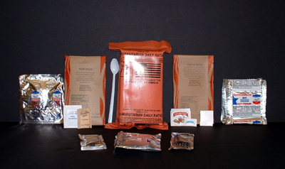 Humanitarian daily rations and contents.jpg