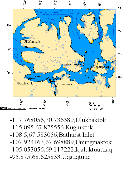 Communities where Inuinnaqtun is spoken.png