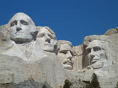 Mount Rushmore, South Dakota .