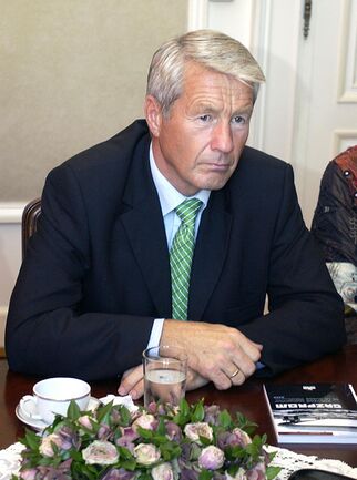 Thorbjørn Jagland, president of the Norwegian parliament