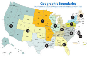 US Court of Appeals and District Court map.svg