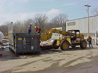 NASA transferring from box to intermodal